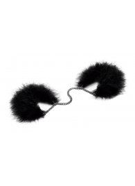Перьевые наручники Za Za Zu Feather Handcuffs Bijoux - Bijoux Indiscrets - купить с доставкой в Новом Уренгое