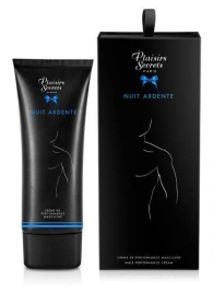 Возбуждающий крем для мужчин Nuit Ardente Creme Performante Plaisirs Secrets - 60 мл. - Plaisir Secret - купить с доставкой в Новом Уренгое