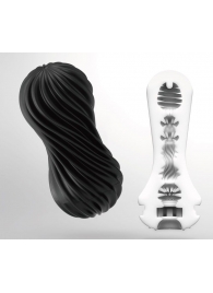 Мастурбатор FLEX Rocky Black с плотным рельефом - Tenga - в Новом Уренгое купить с доставкой