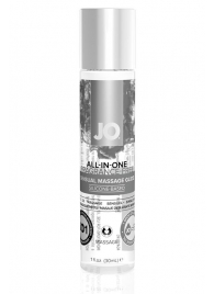 Массажный гель ALL-IN-ONE Massage Oil Sensual нейтральный - 30 мл. - System JO - купить с доставкой в Новом Уренгое