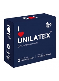 Ультрапрочные презервативы Unilatex Extra Strong - 3 шт. - Unilatex - купить с доставкой в Новом Уренгое