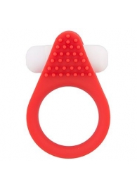 Красное эрекционное кольцо LIT-UP SILICONE STIMU RING 1 RED - Dream Toys - в Новом Уренгое купить с доставкой