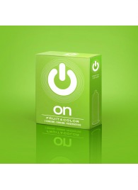 Цветные ароматизированные презервативы ON) Fruit   Color - 3 шт. - ON) - купить с доставкой в Новом Уренгое