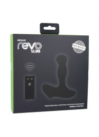 Чёрный перезаряжаемый массажёр предстательной железы NEXUS Revo Slim - Nexus Range - в Новом Уренгое купить с доставкой