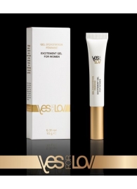 Возбуждающий интимный гель для женщин EXCITEMENT GEL FOR WOMEN - 10 гр. - YESforLOV - купить с доставкой в Новом Уренгое