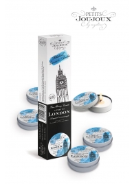 Набор из 5 свечей Petits Joujoux London с ароматом ревеня, амбры и чёрной смородины - MyStim - купить с доставкой в Новом Уренгое
