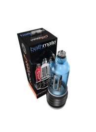 Синяя гидропомпа HydroMAX7 Wide Boy - Bathmate - в Новом Уренгое купить с доставкой