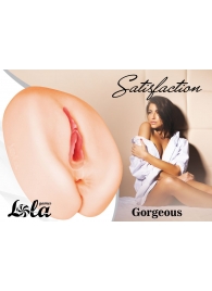 Мастурбатор с 2 тоннелями Satisfaction Gorgeous - Lola Games - в Новом Уренгое купить с доставкой