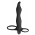 Черная вибронасадка для двойного проникновения Flirtini - 15,9 см. - Lola Games - купить с доставкой в Новом Уренгое
