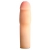 Телесная насадка-удлинитель на пенис PERFORMANCE 1.5INCH COCK XTENDER - 16 см. - Blush Novelties - в Новом Уренгое купить с доставкой