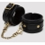 Черные оковы на ноги Bound to You Faux Leather Ankle Cuffs - Fifty Shades of Grey - купить с доставкой в Новом Уренгое