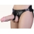 Гигантский фаллоимитатор на присоске в комплекте с трусиками - 26 см. - LOVETOY (А-Полимер) - купить с доставкой в Новом Уренгое