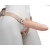 Телесный фаллопротез MEN STYLE с анальным стимулятором - 17,5 см. - LOVETOY (А-Полимер) - купить с доставкой в Новом Уренгое