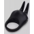 Черное эрекционное виброкольцо Sensation Rechargeable Vibrating Rabbit Love Ring - Fifty Shades of Grey - в Новом Уренгое купить с доставкой