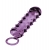 Закрытая фиолетовая насадка с пупырышками SAMURAI PENIS SLEEVE PURPLE - 14,5 см. - NMC - в Новом Уренгое купить с доставкой