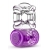Фиолетовое эрекционное виброкольцо One Night Stand Vibrating C-Ring - Blush Novelties - в Новом Уренгое купить с доставкой