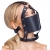 Черный намордник с кляпом-шаром Head Harness With A Gag - Orion - купить с доставкой в Новом Уренгое