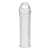 Текстурированная насадка на пенис Clear Textured Penis Enhancing Sleeve Extension - 16,5 см. - BlueLine - в Новом Уренгое купить с доставкой