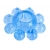 Голубая гелевая насадка-цветок - Toyfa Basic - в Новом Уренгое купить с доставкой