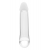 Прозрачная насадка-удлинитель 8.8’’ Extender With Ball Strap - 23,6 см. - Dream Toys - в Новом Уренгое купить с доставкой