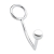 Кольцо на пенис с анальным стимулятором Stainless Steel Anal Hook   Cock Ring - BlueLine - в Новом Уренгое купить с доставкой