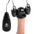 Черная стимулирующая насадка для головки полового члена Multi Speed Vibrating Penis Head Teaser - XR Brands - в Новом Уренгое купить с доставкой