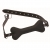 Черный кляп в форме косточки Hound Adjustable Dog Bone Gag - XR Brands - купить с доставкой в Новом Уренгое