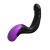 Черно-фиолетовый вибромассажёр простаты Hyper-Pulse P-Spot Massager - Pipedream - в Новом Уренгое купить с доставкой