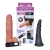 Страпон с 2 насадками и вибрацией UniStrap - 20 и 18 см. - LOVETOY (А-Полимер) - купить с доставкой в Новом Уренгое