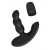 Черный силиконовый стимулятор простаты Levett Nitoc с пультом ДУ - Levett - в Новом Уренгое купить с доставкой