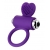Фиолетовое виброкольцо с ресничками JOS PERY - JOS - в Новом Уренгое купить с доставкой