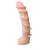 Насадка REAL Standard со спиралевидным узором - 19 см. - LOVETOY (А-Полимер) - купить с доставкой в Новом Уренгое