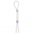 Прозрачное эрекционное кольцо-лассо SILICONE LASSO COCK RING DUAL BEADS - NMC - в Новом Уренгое купить с доставкой
