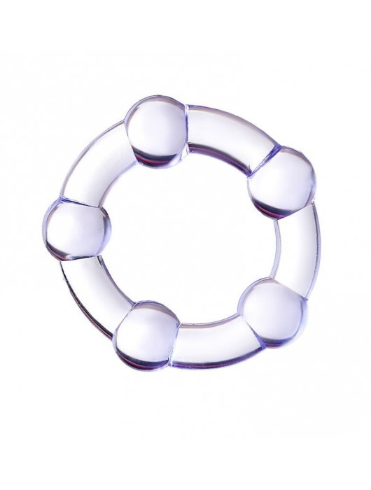 Фиолетовое эрекционное кольцо A-Toys - A-toys - в Новом Уренгое купить с доставкой