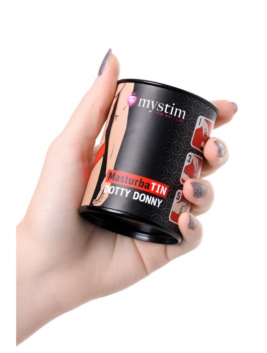 Компактный мастурбатор MasturbaTIN Dotty Donny - MyStim - в Новом Уренгое купить с доставкой