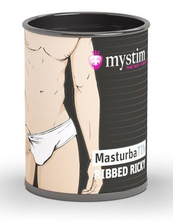 Компактный мастурбатор MasturbaTIN Ribbed Ricky - MyStim - в Новом Уренгое купить с доставкой