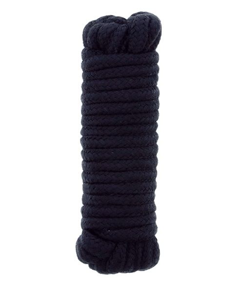 Чёрная веревка для связывания BONDX LOVE ROPE - 5 м. - Dream Toys - купить с доставкой в Новом Уренгое