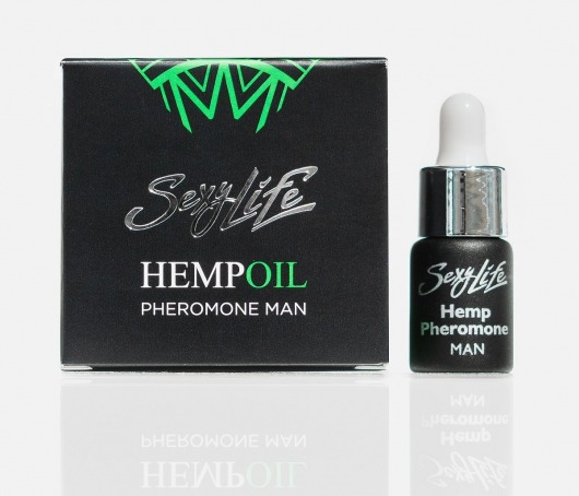 Мужские духи с феромонами Sexy Life HEMPOIL man - 5 мл. -  - Магазин феромонов в Новом Уренгое