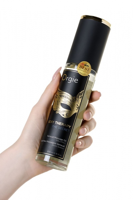 Минеральное массажное масло Orgie Sexy Therapy The Secret - 200 мл. - ORGIE - купить с доставкой в Новом Уренгое
