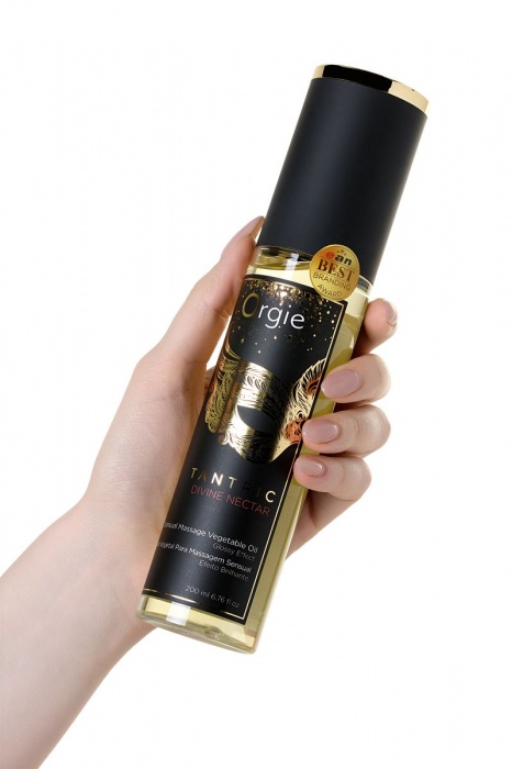 Растительное массажное масло Orgie Tantric Divine Nectar - 200 мл. - ORGIE - купить с доставкой в Новом Уренгое