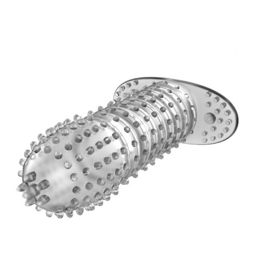Закрытая прозрачная насадка Crystal sleeve - 12 см. - Erowoman-Eroman - в Новом Уренгое купить с доставкой