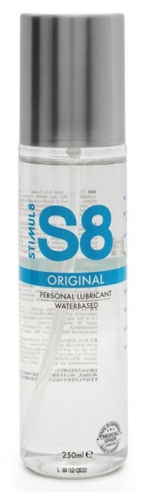 Универсальный лубрикант на водной основе S8 Original Lubricant - 250 мл. - Stimul8 - купить с доставкой в Новом Уренгое