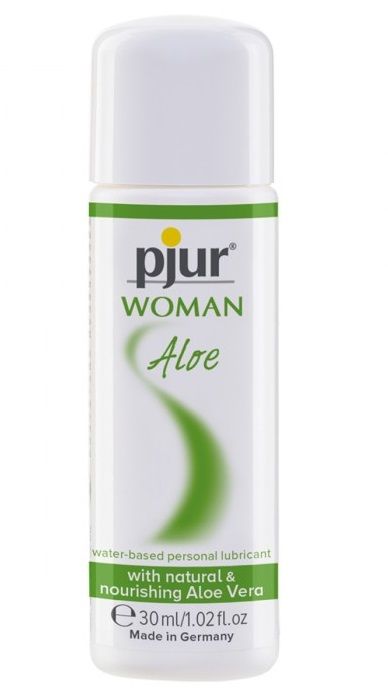 Лубрикант на водной основе pjur WOMAN Aloe - 30 мл. - Pjur - купить с доставкой в Новом Уренгое