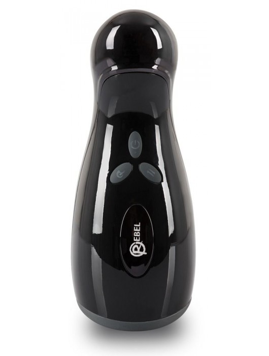 Черный мастурбатор Rebel Masturbator с нагревом - Orion - в Новом Уренгое купить с доставкой