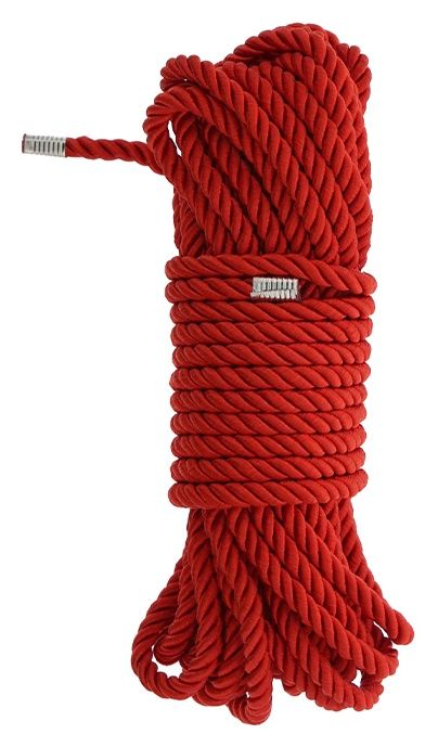 Красная веревка DELUXE BONDAGE ROPE - 10 м. - Dream Toys - купить с доставкой в Новом Уренгое