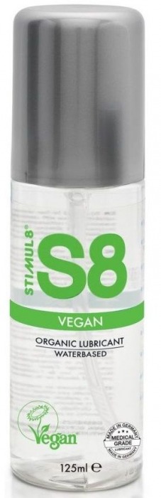 Веганский лубрикант на водной основе S8 Vegan Lube - 125 мл. - Stimul8 - купить с доставкой в Новом Уренгое