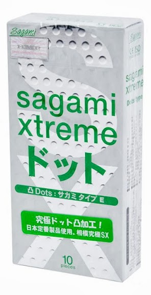 Презервативы Sagami Xtreme Type-E с точками - 10 шт. - Sagami - купить с доставкой в Новом Уренгое