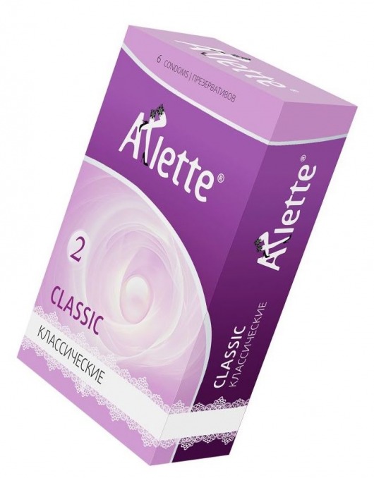 Классические презервативы Arlette Classic - 6 шт. - Arlette - купить с доставкой в Новом Уренгое