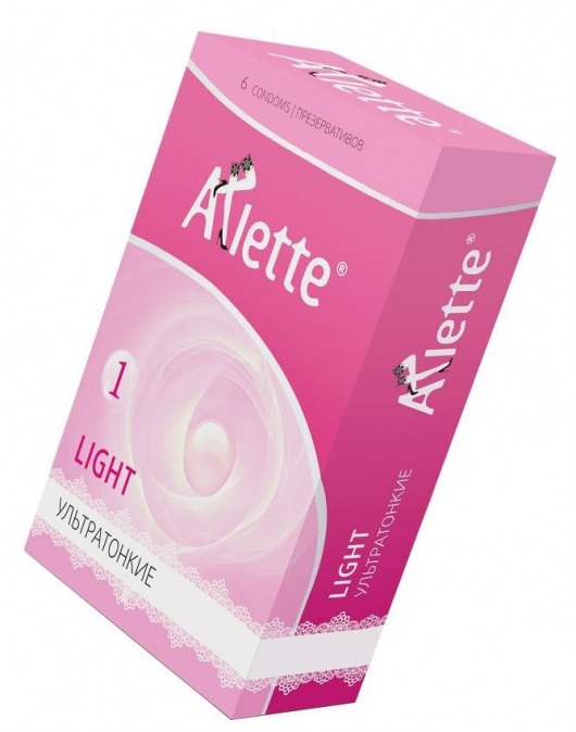 Ультратонкие презервативы Arlette Light - 6 шт. - Arlette - купить с доставкой в Новом Уренгое