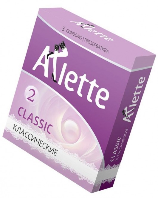 Классические презервативы Arlette Classic - 3 шт. - Arlette - купить с доставкой в Новом Уренгое